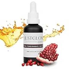 Natural Skin Care Vegan Beauty Face Serum 50 ml Pomegranate Seeds Face Oil, and Anti Wrinkle Face Cream - An Alternative to Bio Oil for Stretch Marks