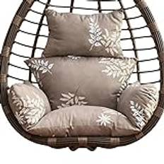 Outdoor Patio Hanging Chair Hammock Swing Egg Chair with Stand,Stand Rattan Hanging Egg Chair,Indoor/Outdoor Hanging Chair for Patio Bedroom Balcony (Size:66X45CM,Color:C)(Egg chair not included)