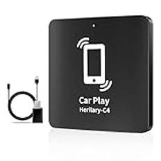 Adelagnes Wireless Carplay Adapter, Carplay Wired Adapter for iPhone, Plug and Play Car Function Carplay Adapter for VW Volvo Renault Opel Citroen Toyota Peugeot, A for Father Husband Boyfriend