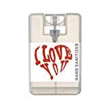 Small Hand Sanitizer, Pocket Size, Trendy Hearts, 80% Alcohol Spray, Travel Size Hands Sanitiser (Heart-2 20ml Non-Refillable)
