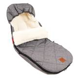 Kaiser lambskin footmuff with hoody Classic Style for Bugaboo stroller