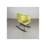 Eames Herman Miller 1950s Rar Rocking Chair In Lemon Yellow