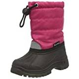 Playshoes Warm Lining Snow Shoes Classic Winter Booties, Pink, 2 UK