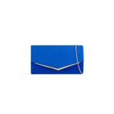 Aftershock London Royal Blue Glitter Envelope Clutch Bag Colour: Blue, Size: One Size