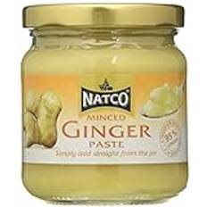 Natco Mince Ginger Paste - Paquete de 6 x 190 gr - Total: 1140 gr
