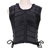 Horse Riding Vest, Equestrian Vest Horse Riding Safety Vest Equestrian Body Protector Damping EVA Padded Protective Gear for Unisex Adults Boys Girls Children