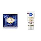 NIVEA Cellular LUMINOUS 630 Anti-Dark Spot Even Tone Night Cream (50ml), Hydrating Face Cream for Women, Recharges Skin and Reduces the Appearance of Dark Spots & Hand Cream, Clear, 50 ml (Pack of 1)