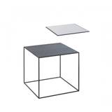 By Lassen Twin 35 Table Top| Black Stained Ash/Cool Grey