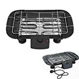KAUTO Portable Electric Grill, 1500W Table Top Electric Barbecue Grill Indoor Smokeless, Large Capacity Household Multifunctional Non-Stick Electric BBQ Cooking Grill with 5 Temperature Adjustments