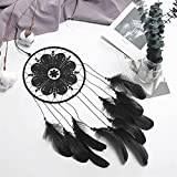 Wind Chime,indoor bell,Garden Wind Chime,Chime Outdoor,Craft White Goose Feathers Dream Catcher Wedding Decorations Decoration Ornament Gift Valentine's Day Gifts Wind Chimes (Color : Q) ( Color : C )