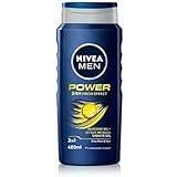 NIVEA MEN Power Fresh Shower Gel (400ml, Pack of 6), Moisturising Body Wash with Aloe Vera, All-in-1 Shower Gel for Men, Energising NIVEA MEN Shower Gel