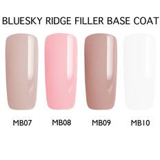 Bluesky gel nail polish ridge filler base coat mb07 - mb10 ,uv led soak off