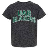 Toddler Gameday Couture Leopard UAB Blazers Fan Favorite Leopard T-Shirt