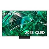 Samsung 55 Inch S95C 4K OLED HDR Smart TV (2023) OLED TV With Quantum Dot Colour, Anti Reflection Screen, Dolby Atmos Surround Sound, 144hz Gaming Software & Laserslim Design With Alexa