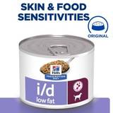 Hill's PRESCRIPTION DIET i/d Digestive Care Low Fat Wet Dog Food Original Flavour 12 x 200g Tins 12 x 200g Tins