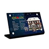 Acrylic display plaque for Lego Home Alone 21330 (Lego Set is not Included)