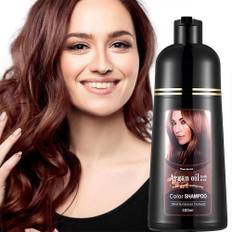Hair dye 16.9 fl oz argan oil hair shampoo semi permanent hair color shampoo