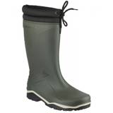 (42 EUR, GREEN) Dunlop Blizzard Unisex Mens/Womens Winter Wellington Boots - Green