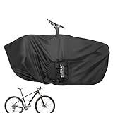 Ibuloule Folding Bike Bag - Travel Transport Case,Bicycle Storage Bag, Bike Frame Bag, Bike Transport Bag for Cars, Train, Air Travel