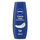 NIVEA Shower Creme Care Pack of 6 (6 x 500ml), Caring Shower Body Wash Enriched with Pro Vitamin B5, Moisturising Shower Gel, Skin Moisturiser with NIVEA Scent