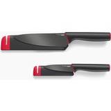 Joseph Joseph Slice&Sharpen™ Set of 2 Knives with Sharpening Sheaths