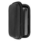 Geekria Shield Earbuds Case Compatible with JBL Under Armour FLASH Sport In-Ear Headphones, Replacement Hard Shell Travel Carrying Bag with Cable Storage (Black)