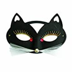 Eyemask Eye Mask Cat Black for Fancy Dress Masquerade Accessory