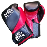 Cleto Reyes Velcro High Precision Training Boxing Gloves - Black/Red