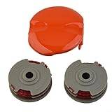 LVYXON Strimmer Line & Spool Cap Cover,Trimmers Spool Line Spool Cap replacement For Flymo Contour FLY021String Accessories