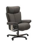 Stressless Magic Office Chair, Grey Leather | Barker & Stonehouse