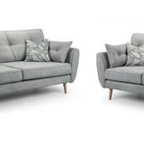 Zinc Grey 3+2 Set Sofa