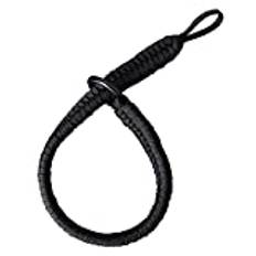 Modonghua Camera Hand Strap Wrist Lanyard, Paracord Camera Strap, Camera Wrist Strap for All Mirrorless Cameras, DSLR, SLR and Camcorder with Round Hole Interface for Photographers(Black)