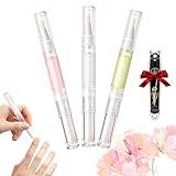 GLIART Radiant Nail Growth Oil, Radiant Cosmetics Nail Growth Oil, Cuticle Oil Pen for Nails, Nail Strengthener for Moisturize Brighten Nails Care (3PC-A)