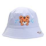 Toddler Sport Cap Children Hat Girls Boys Spring Autumn Outdoor Shade Cartoon Animals Sunscreen Hat Fisherman Hat (Light Blue, One Size)