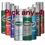 Brut Deodorants & Antiperspirants Body Spray Multipack 200ml | Pick & Mix any 4 Products | Create Your Own Bundle