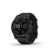 Garmin Smartwatch Fenix 7 Sapphire Solar DLC-Titan schwarz