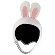 harayaa Cartoon Rabbit Diving Hood Surfing Cap 3mm Neoprene Wetsuit Hood Protection Bunny Head Shaped Swimming Hat for Rafting Kayak, S