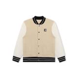 Givenchy Kids - Neutral Logo-Appliqué Knitted Bomber Jacket - Kids - Cotton