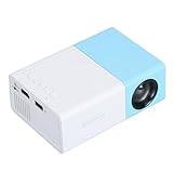 Mini Projector, 1080P Full HD Portable Movie Projector with Multiple Ports, Cooling Fan System, 1920x1080P Support, for Kids and Home Theater (UK Plug)