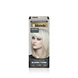Jerome Russell Bblonde Maximum Colour Ice Blonde Toner - Non Permanent Hair Toner for Pre Lightened & Naturally Blonde Hair, Cool Blonde Hair Dye with No Ammonia/Peroxide, Lasts up to 8 Washes, 75ml