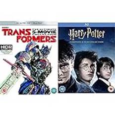 Transformers: 5-Movie Collection [4K Blu-ray] & Harry Potter: The Complete 8-film Collection [Blu-ray] [2001] [2016] [Region Free]