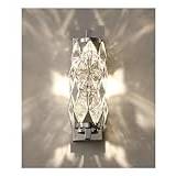 ANDWARM Crystal Wall Sconce Postmodern Living Room TV Background Decoration Bedroom Bedside Aisle Staircase Indoor Lighting,Modern Wall Sconce