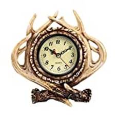 perfk Great Creatively Design Letters Dest Table Clock for Home Office Decor