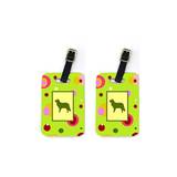 Nova Scotia Duck Toller Luggage Tags, Pair Of 2