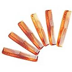 Beavorty 6pcs hair comb wide tooth comb for wet hair salon hair styling combs anti- static women comb portable hair brush barber combhair styling comb Hair Salon Supplies man curved hook