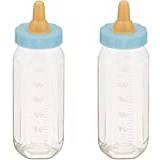 2 x Tommee Tippee 340ml Closer to Nature, BPA-Free, Anti-Colic Baby Bottle with Breast Like Silicone Teat for Baby, Child, Newborn & Toddler for Drinking Juice, Milk & Water - 3+ Months