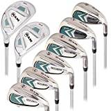 Ram Golf Accubar Lady Clubs Iron Set 6-7-8-9-PW-SW with Hybrids 24° and 27°