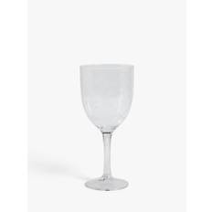 John Lewis Ripple Plastic Wine Glass, 440ml