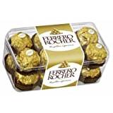 Ferrero Rocher Chocolates Box 16 Piece Gift Box by Ferrero Rocher 200g