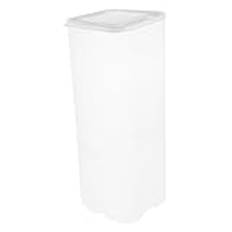 JOINPAYA Bread Storage Box Bread Dispenser Bread Storage Container Fridge Food Container Clear Plastic Containers Bread Boxes for Kitchen Counter Airtight One Piece White Safe Deposit Box